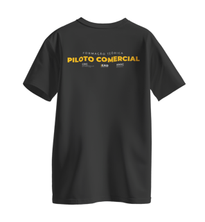 Nome do produto Camiseta Masculina EAD - Piloto Comercial