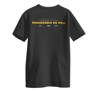 Nome do produto Camiseta Prime - Comissário de voo 