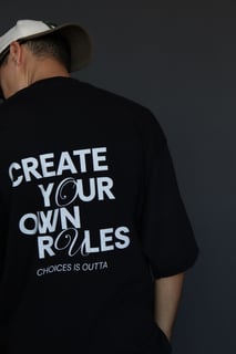 Nome do produto Camiseta Choices Preta