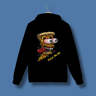 Nome do produto Pizza or die! (Moletom Canguru Prime)