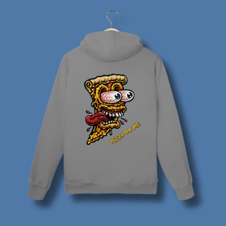 Nome do produto Pizza or die! (Moletom Canguru Prime)