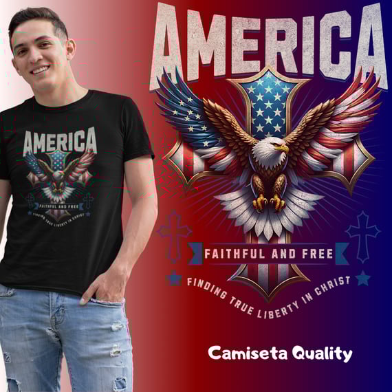 [Quality] Camiseta América – Faithful and Free