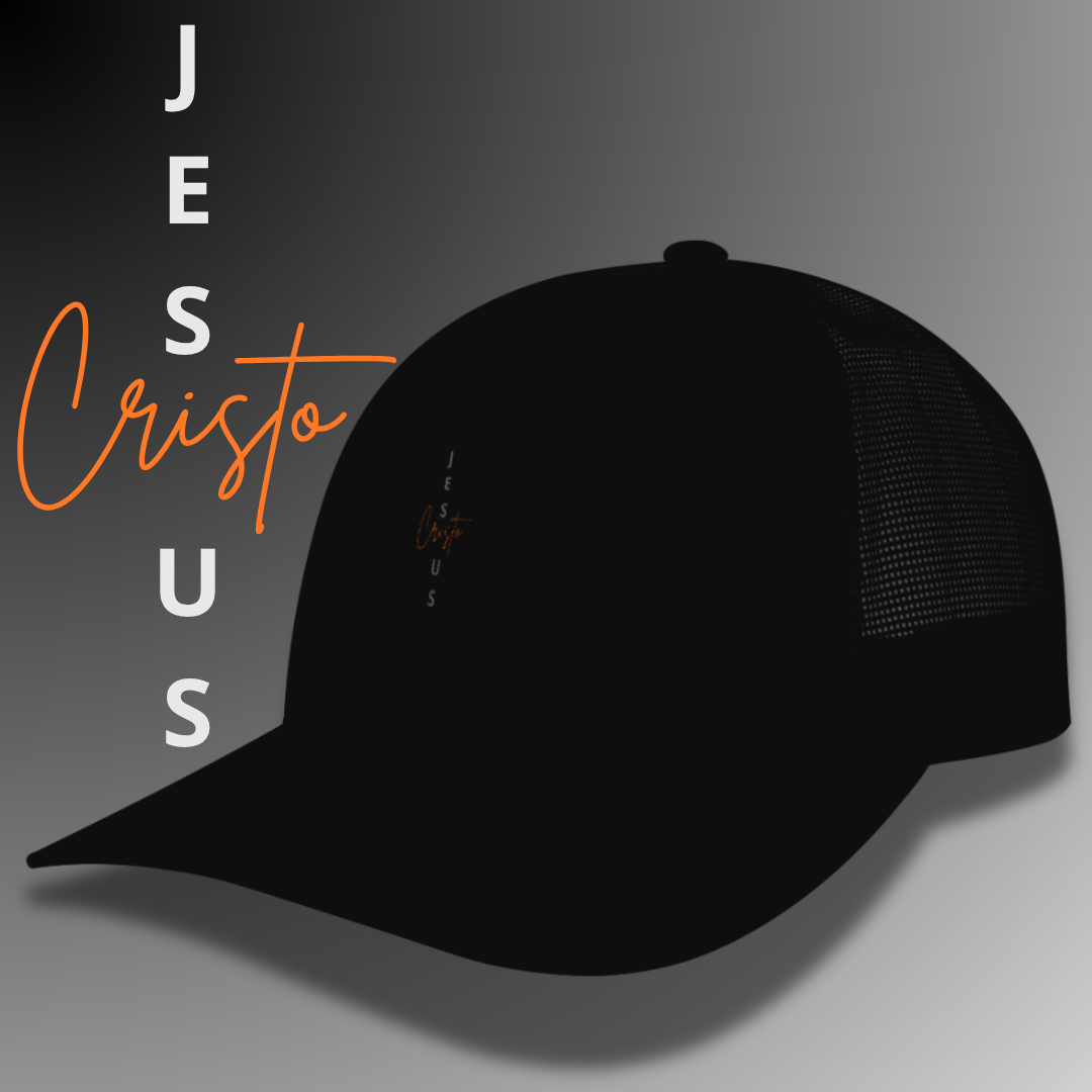 Nome do produto: Boné Americano - Jesus Cristo (com Tela)