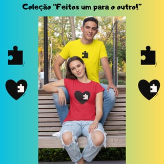 [Quality] Baby Long Amor (Coração/Quebra Cabeça)
