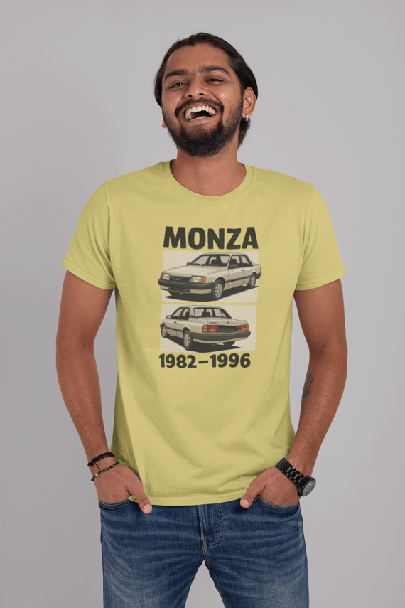 Camiseta estonada Monza Clássico | Carro Antigo Retrô Anos 80/90 | Estampa Vintage Chevrolet