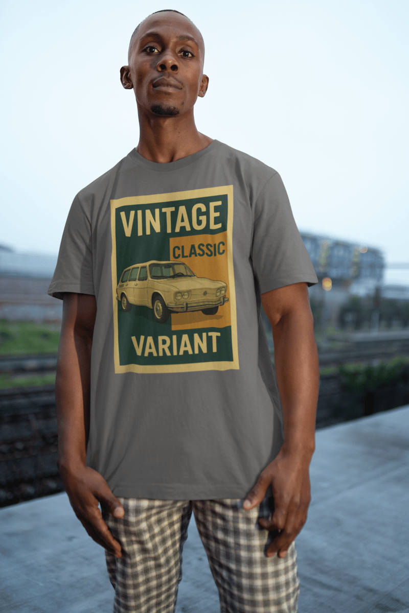Nome do produto: Camiseta Variant Clássica | Estilo Retrô Volkswagen | Camisa Carro Antigo Vintage