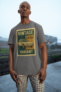Camiseta Variant Clássica | Estilo Retrô Volkswagen | Camisa Carro Antigo Vintage