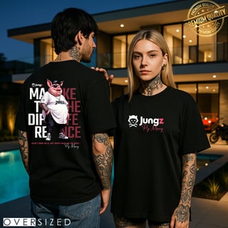 Nome do produtoCAMISETA OVERSIZED PIG MONEY
