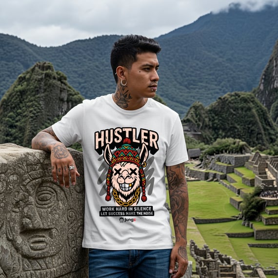 CAMISETA LHAMA HUSTLER