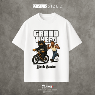 Nome do produtoCAMISETA OVERSIZED GRAND THEFT RJ