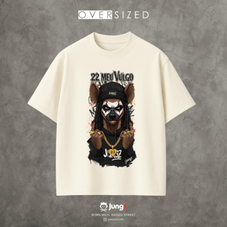 Nome do produtoCAMISETA OVERSIZED 22 MEU VULGO
