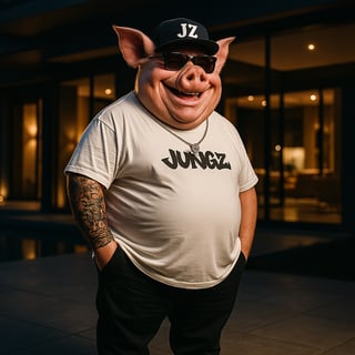 Nome do produtoCAMISETA OVERSIZED PIG MONEY