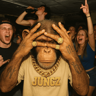 Nome do produtoCAMISETA OVERSIZED GOLD MONKEY