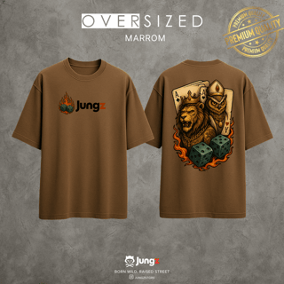 Nome do produtoCAMISETA OVERSIZED KINGS OF THE GAME