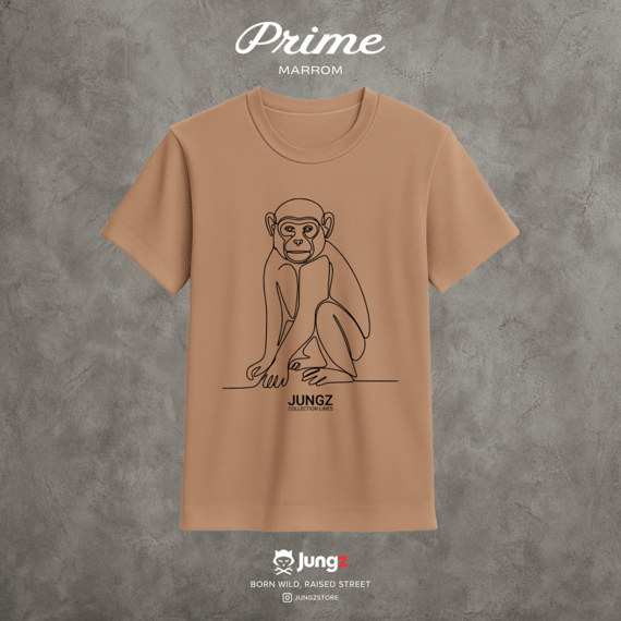 CAMISETA PRIME MONKEY LINES