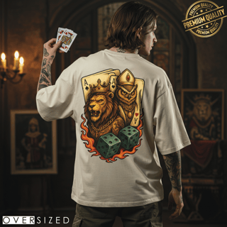 CAMISETA OVERSIZED KINGS OF THE GAME