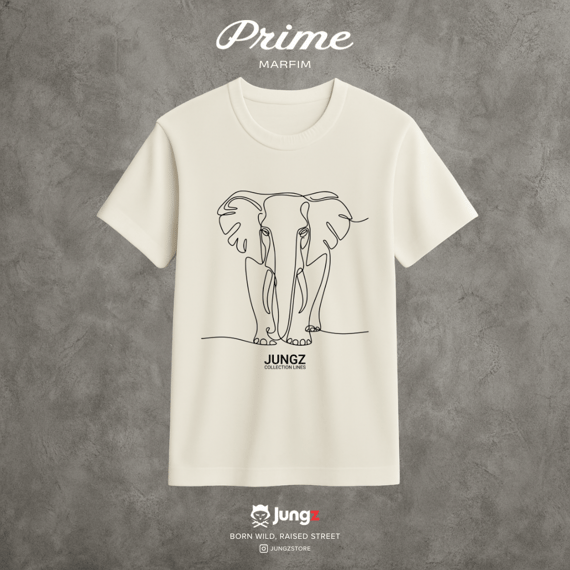 CAMISETA PRIME ELEPHANT LINES