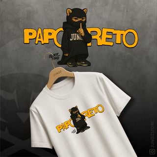 CAMISETA PRIME BLACK FANG PAPO RETO