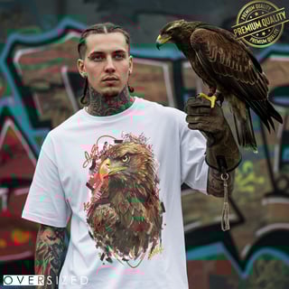 Nome do produtoCAMISETA OVERSIZED STREET EAGLE