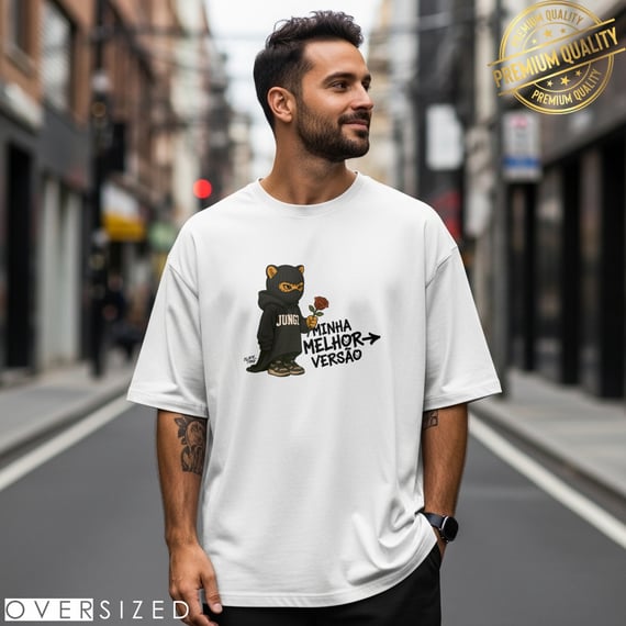CAMISETA OVERSIZED FANG LOVE (ELE)