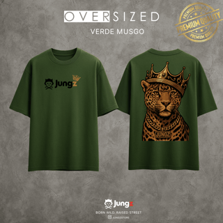 Nome do produtoCAMISETA OVERSIZED KING LEOPARD