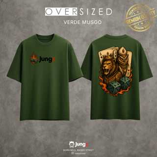 Nome do produtoCAMISETA OVERSIZED KINGS OF THE GAME