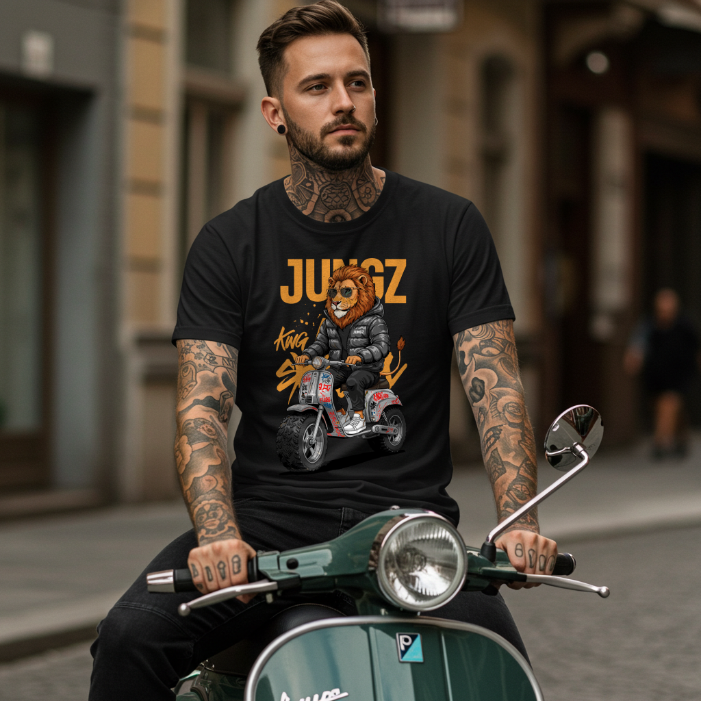 Nome do produto: CAMISETA QUALITY LION RIDE