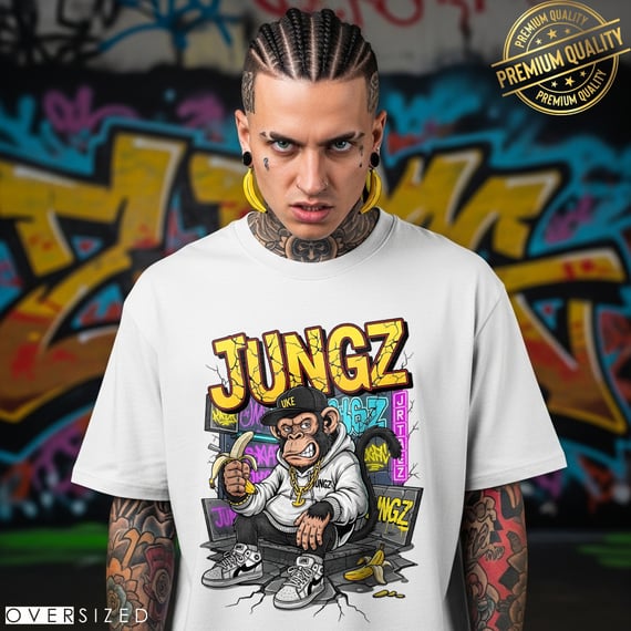 CAMISETA OVERSIZED BANANA SWAG
