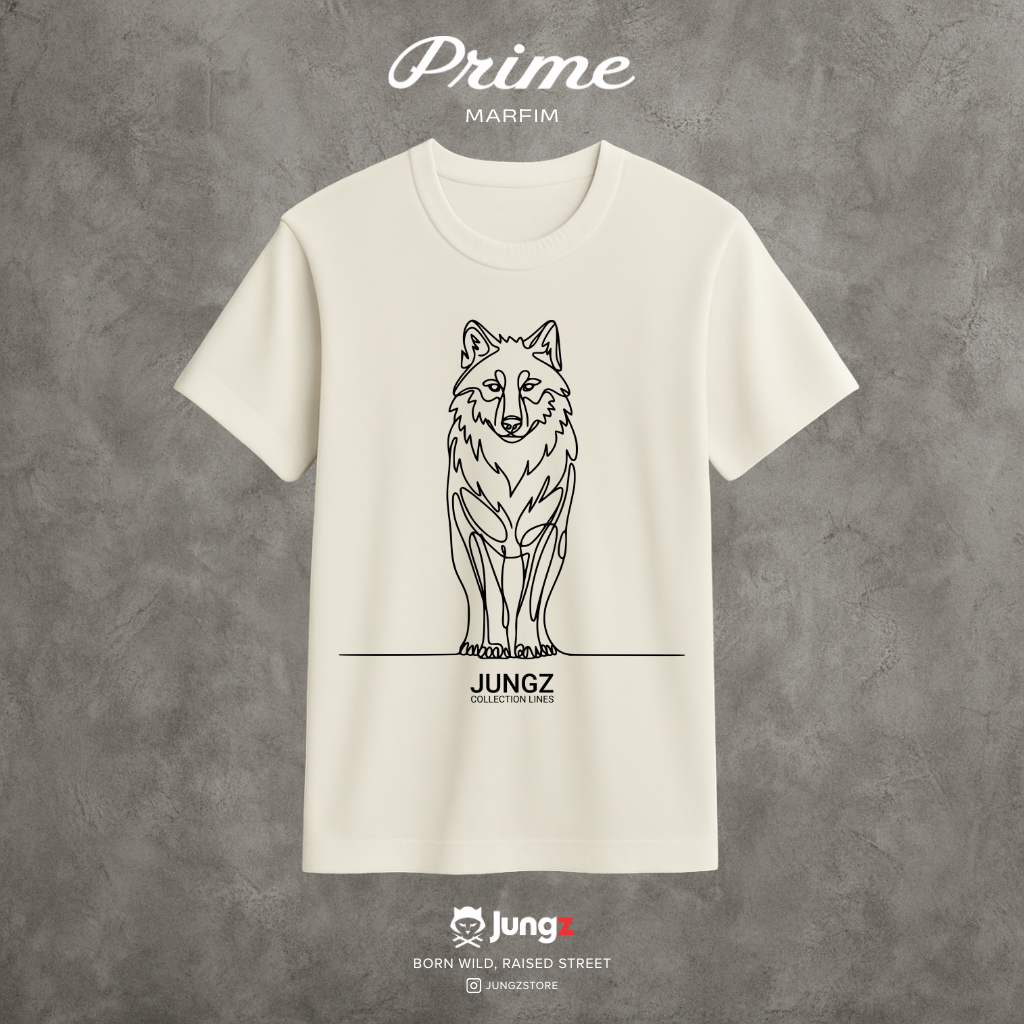 CAMISETA PRIME WOLF LINES Nome do produto: CAMISETA PRIME WOLF LINES