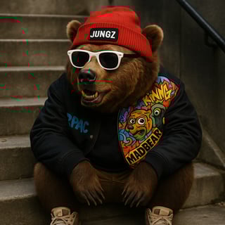 Nome do produtoCAMISETA OVERSIZED MAD BEAR