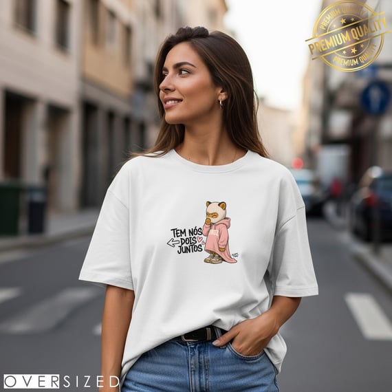 CAMISETA OVERSIZED FANG LOVE (ELA)
