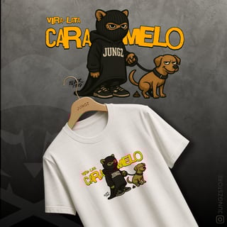 CAMISETA PRIME BLACK FANG CARAMELO