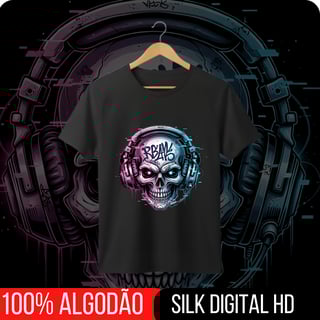 Camisa Cyberpunk gamer skull 