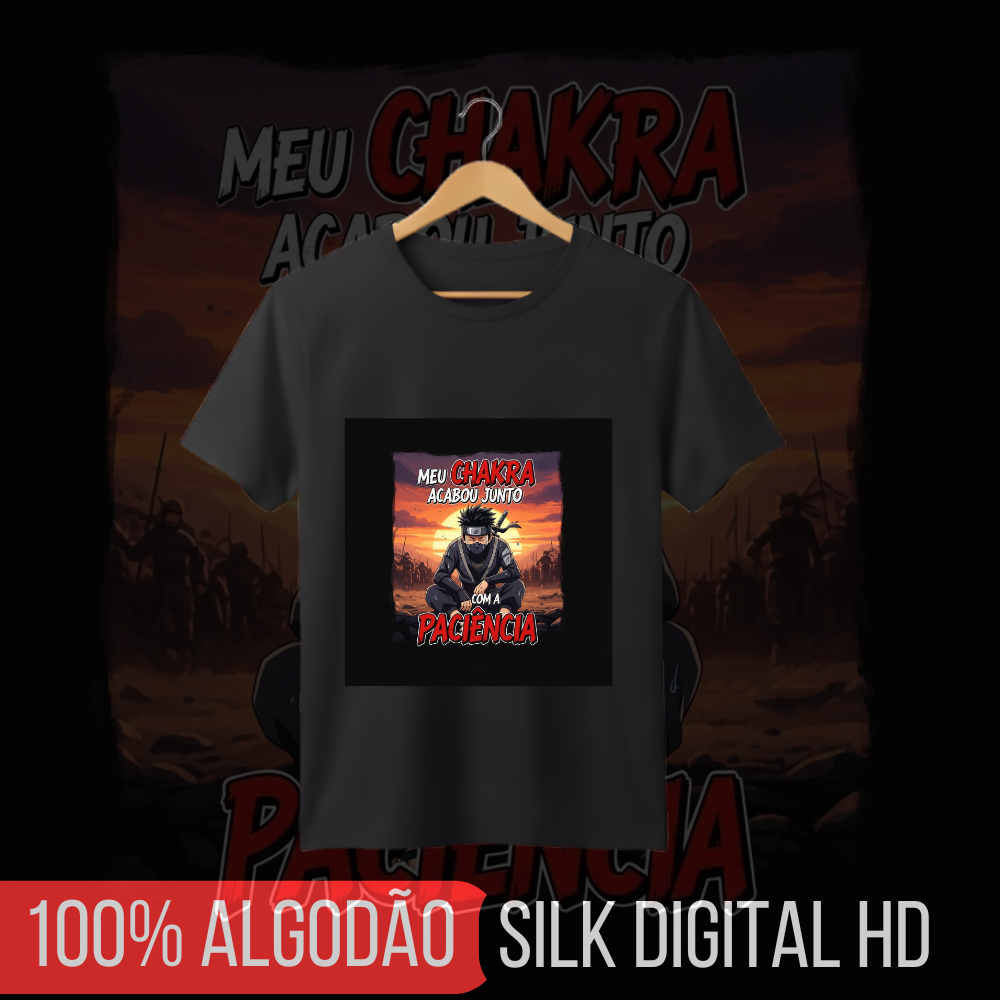 Nome do produto: Camisa Meu Chakra acabou