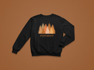 Nome do produto Moletom - Evermore pine trees - Taylor Swift