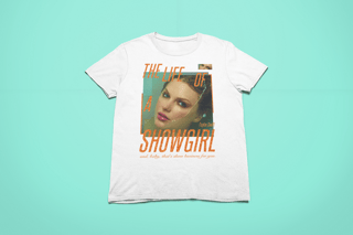 Nome do produto Camiseta - Showgirl Vanilla Preta/branca - Taylor Swift
