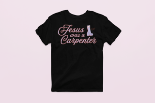 Nome do produto Camiseta - Jesus was a Carpenter - Sabrina Carpenter