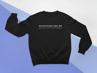 Nome do produto Taylor Swift - Youre on your own kid - moletom