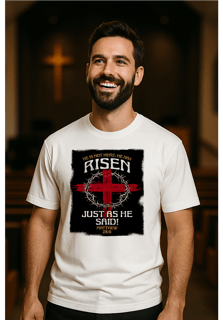 Nome do produto Camiseta He Has Risem - Prime
