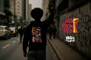 Nome do produto Moletom Canguru Sócrates - Linha Arena