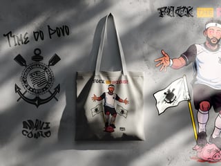 Nome do produto Bolsa Ecológica Fuck the pigs! - Linha Pq. São Jorge