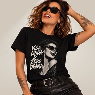 Nome do produto Camiseta Ela Editorial - Zero Drama