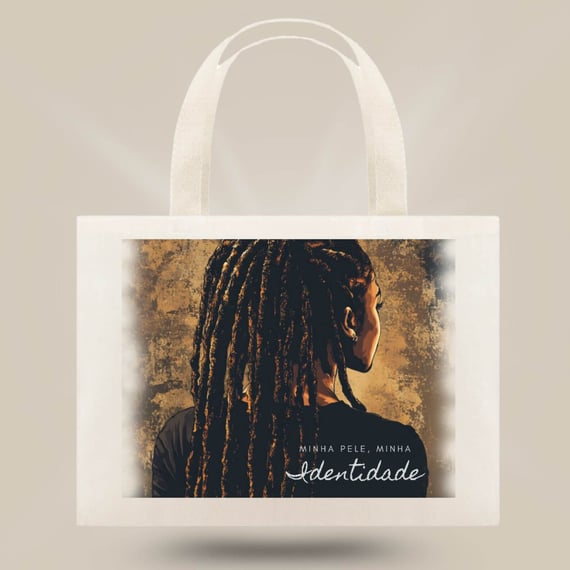 Ecobag Preta Perfeita G - Identidade