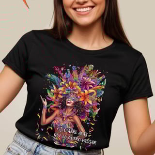 Camiseta Doce Carnaval - Ô Abre Alas