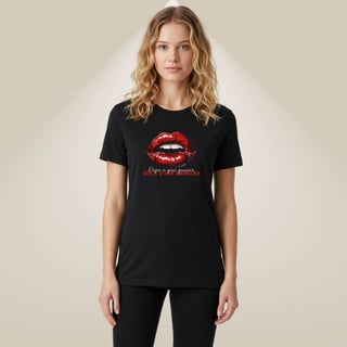 Nome do produto Camiseta Bocas - Diga o Que Quiser