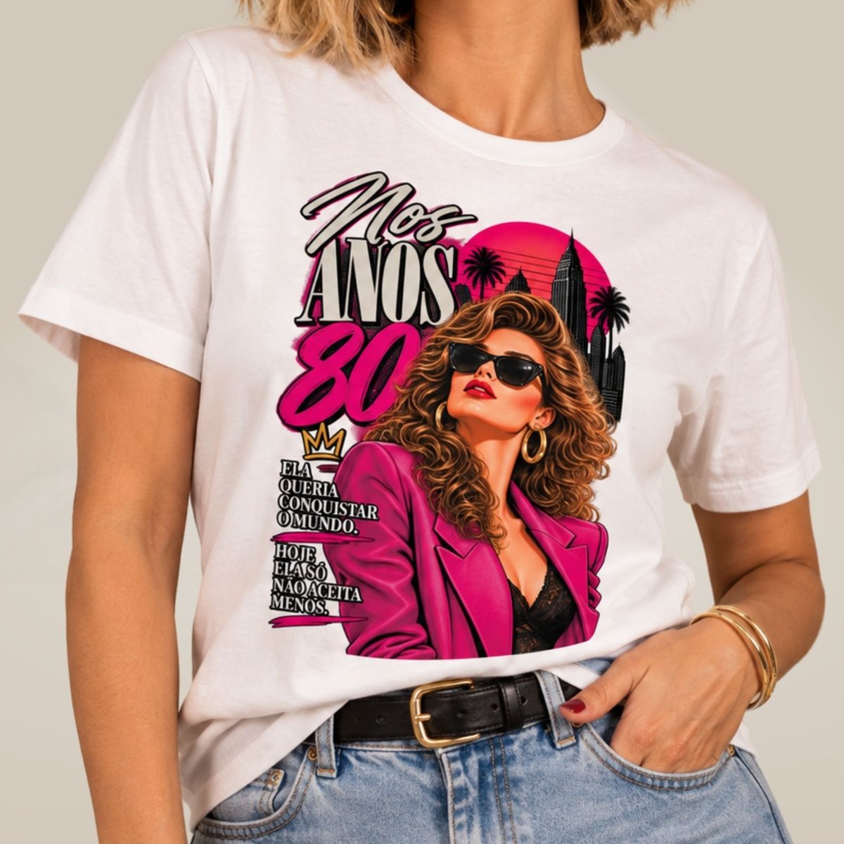Nome do produto: Camiseta Nos Anos 80