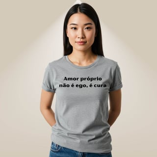 Nome do produto Camiseta Amor Próprio - Ego