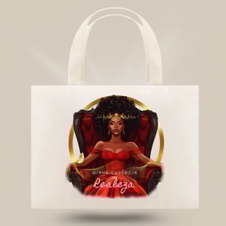 Nome do produto Ecobag Preta Perfeita G - Realeza