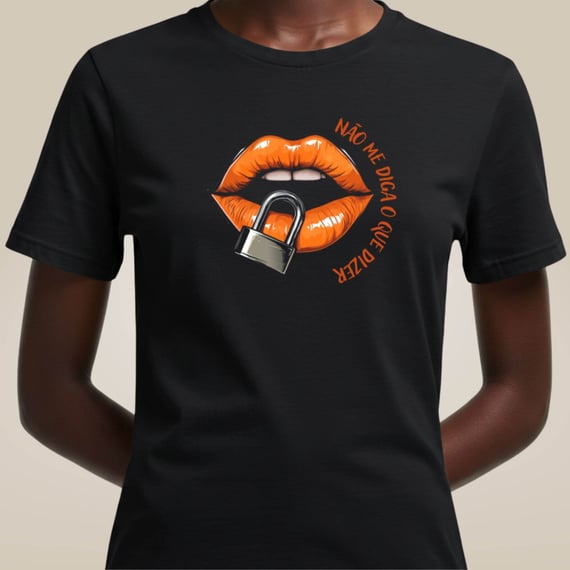 Camiseta Bocas - Não me Diga o Que Dizer