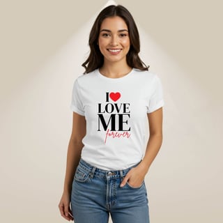 Nome do produto Camiseta I Love Me Forever